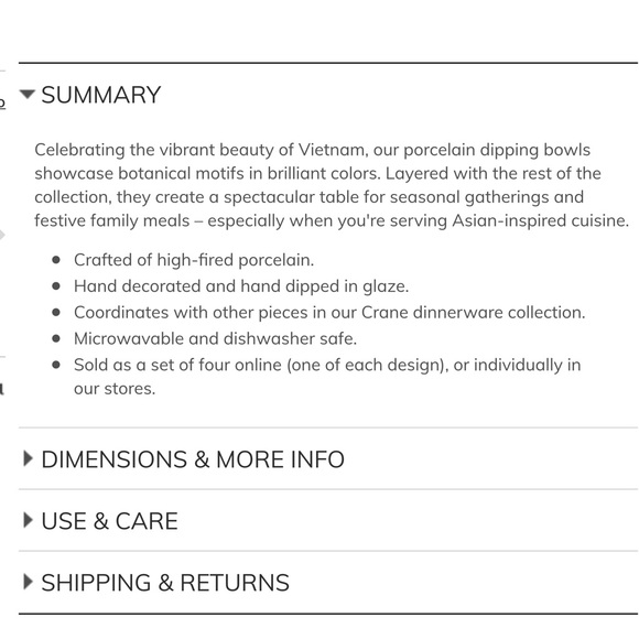 โ ๏ธ๐ SOLD 11.17.2022 ๐โ ๏ธ
RARE NEW CRANE Vietnamese Dip Bowl (one) HTF - Picture 9 of 9